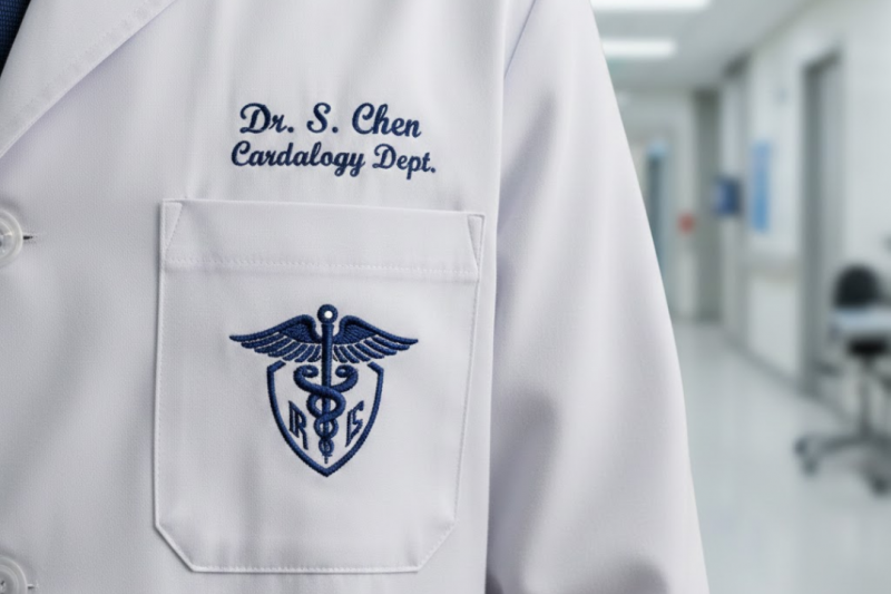 Jaleco com Bordado: Combine Elegância e Praticidade no Trabalho