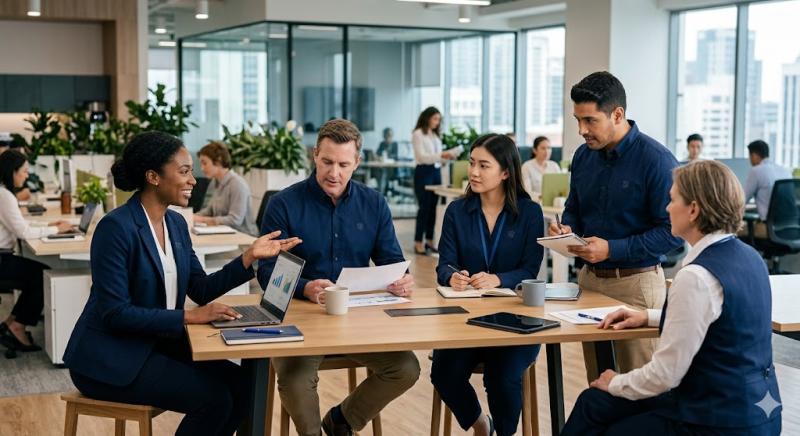 Como Escolher Uniformes Corporativos Ideais para Sua Empresa