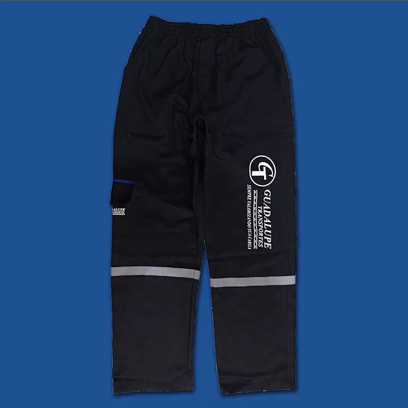 Calça de brim masculina uniforme