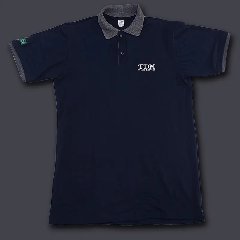 Camisa polo uniforme personalizado