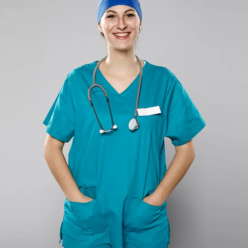 Pijama de enfermagem feminino